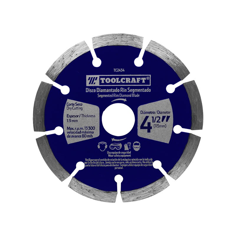 DISCO C/DIAMAN 4 1/2 TC2434 .