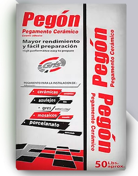 CEMENTO CERAMICA PEGON .
