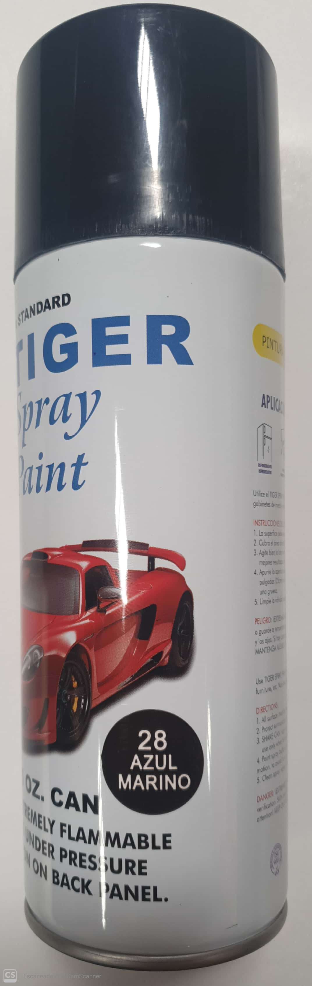 SPRAY TIGER AZUL MARINO .