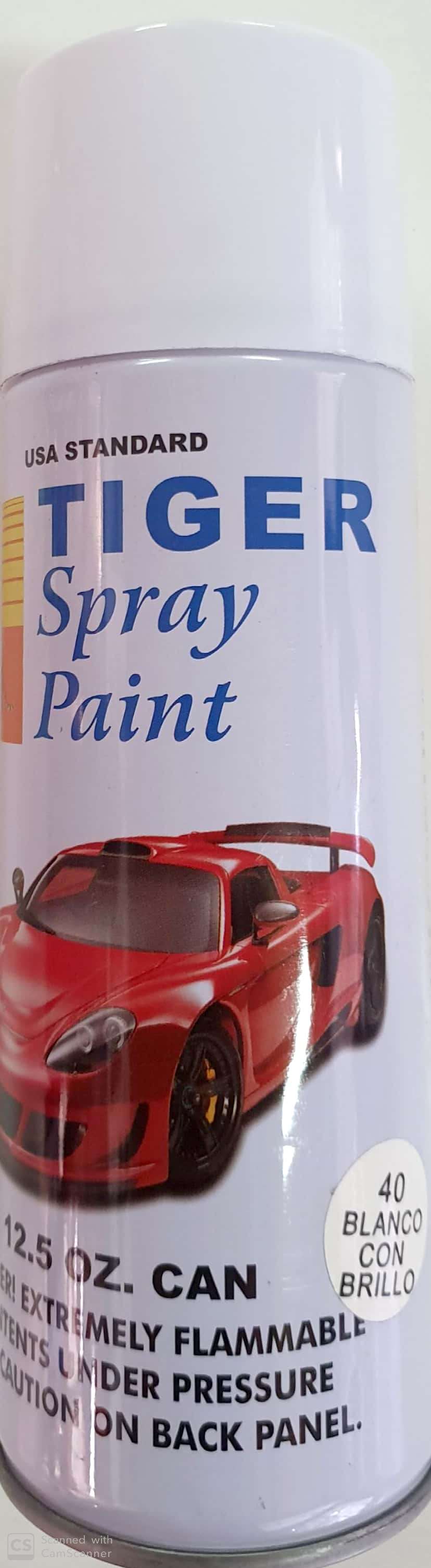 SPRAY TIGER BLANCO .