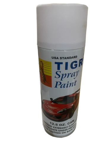 SPRAY TIGER BLANCO MATE .