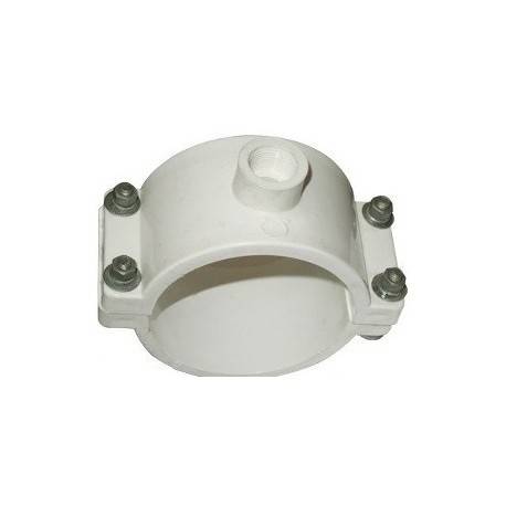 ABRAZADERA 4 X 3/4 PVC .