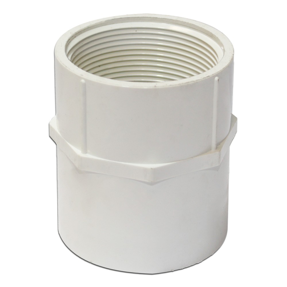 ADAPTADOR HEMBRA 1½  PVC .