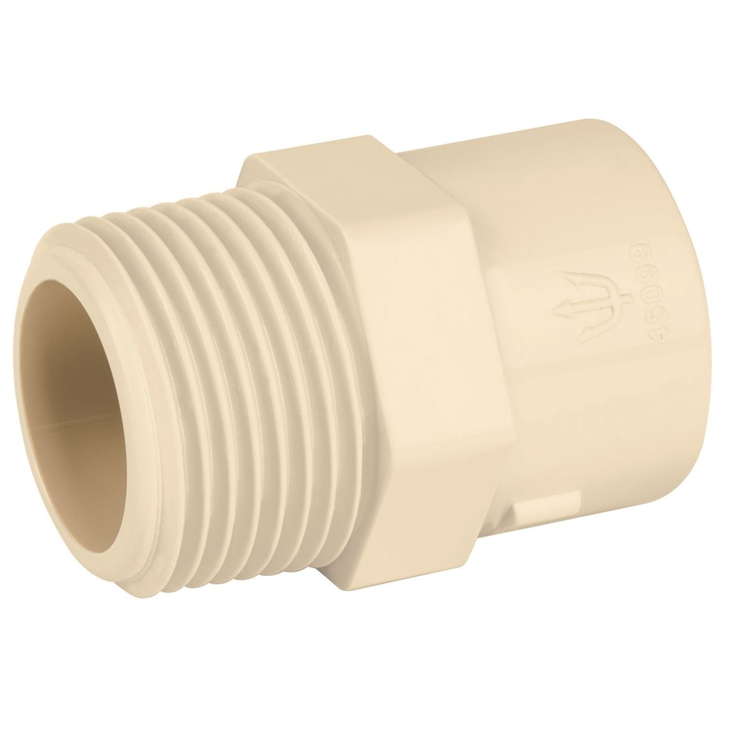 ADAPTADOR MACHO 1 CPVC .