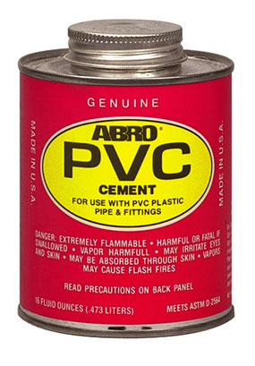 CEMENTO PVC ABRO 8 ONZ. .