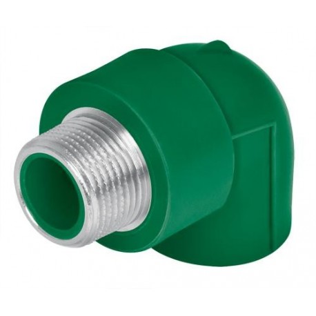 CODO PPR MACHO C/R METAL 32 X 1 .