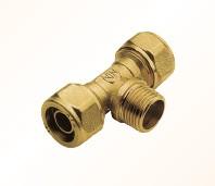 TEE 408 M 3/4X22X3.0 BRONCE .