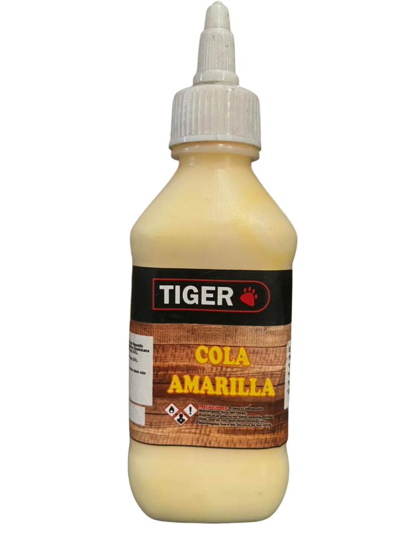 COLA AMARILLA TIGER 4 ONZ .