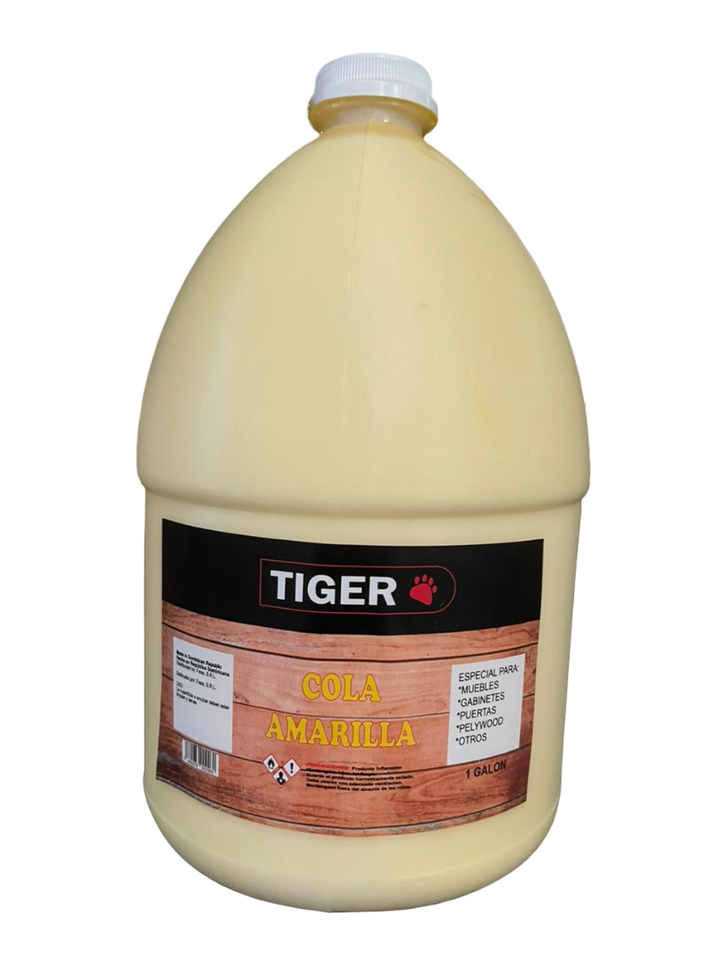 COLA AMARILLA TIGER 1GL .