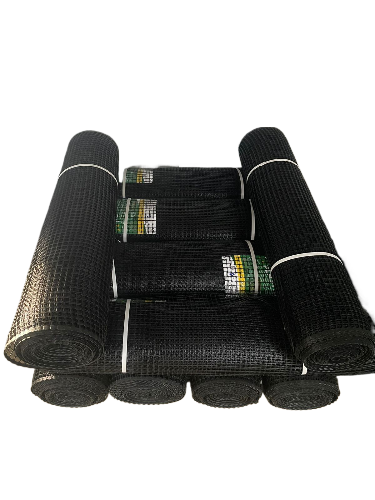 MALLA PLAST. 15X15 NEGRA 3.28 PIES .