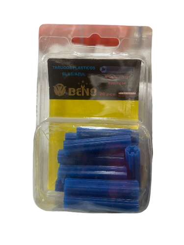 TARUGO PLAST. (SET) AZUL  809-1034 .