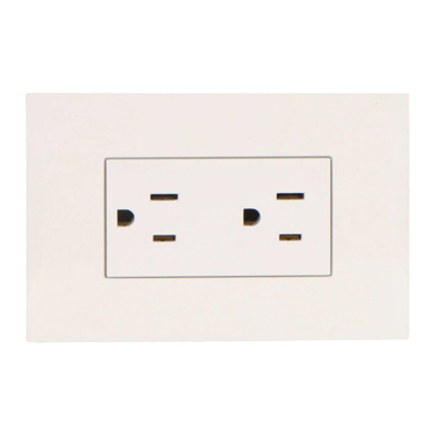 TOMAC. DOBLE BTICINO CREMA AE2228E2M .