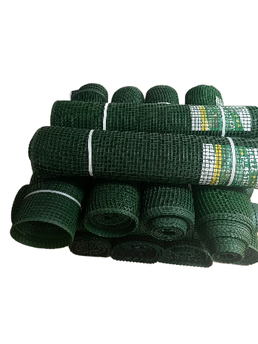 MALLA PLAST. 10X10 VERDE 5 PIES .