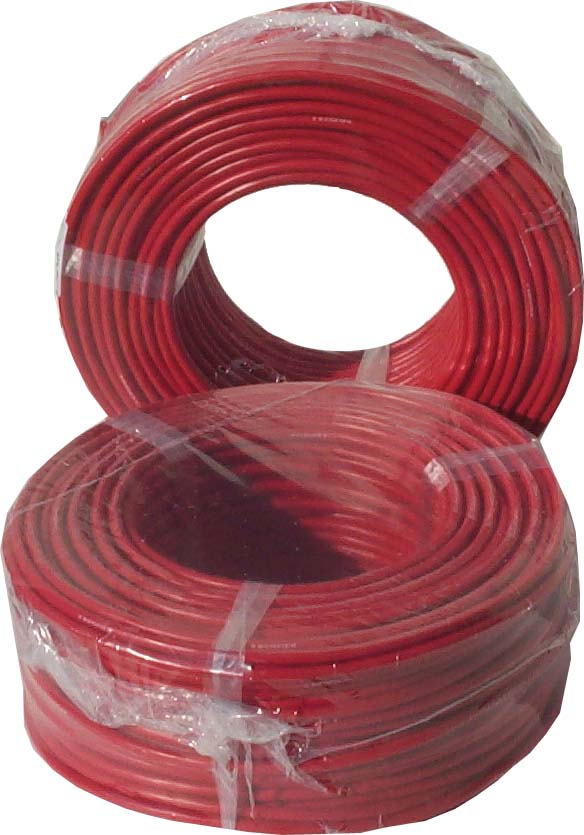 MANGUERA P/ESTUFA ROJA .